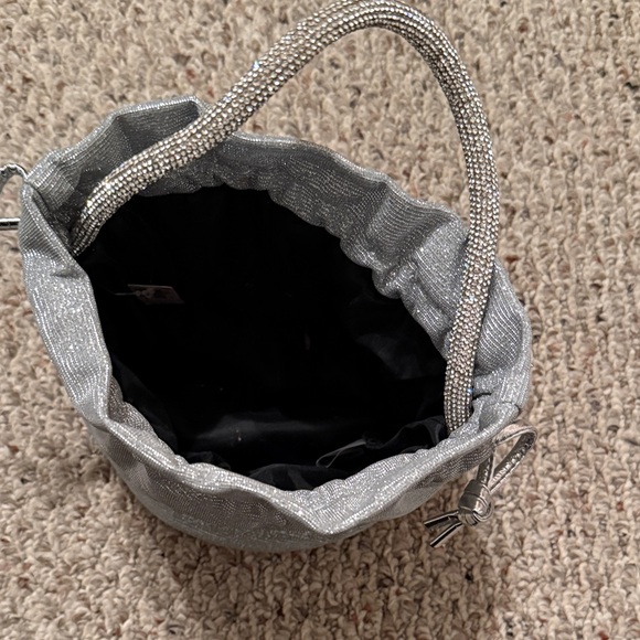 Victoria's Secret Shimmering Silver Mini Bag - Picture 2 of 3